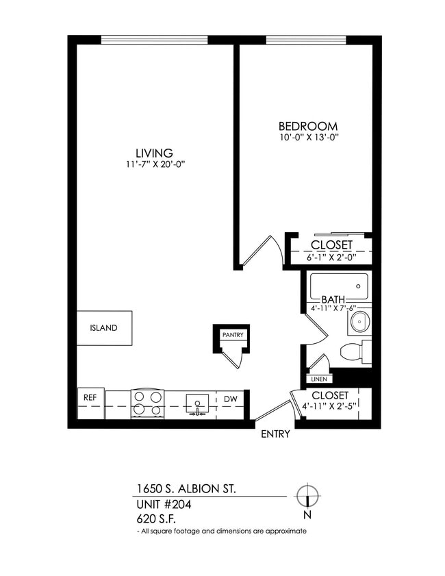 Floorplan - 1650 S Albion