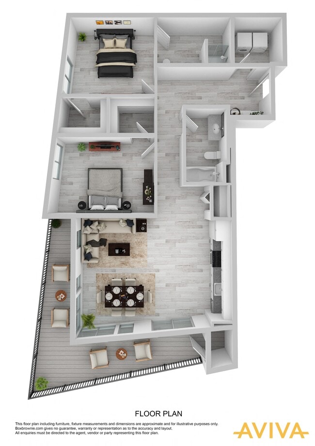 Floorplan - AVIVA Apartments