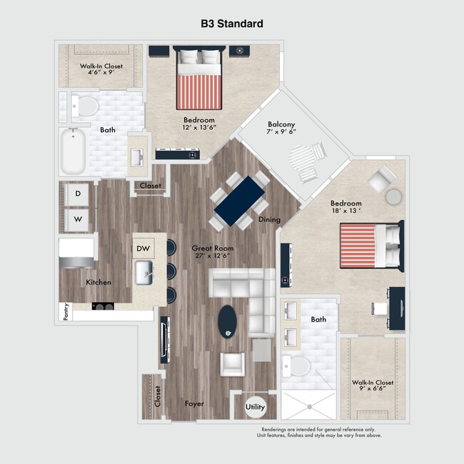 Floorplan - The Pearl at Marina Shores