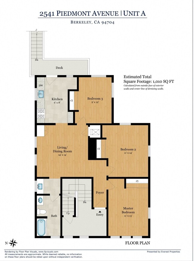 Floorplan - 2541-2543 Piedmont Ave.