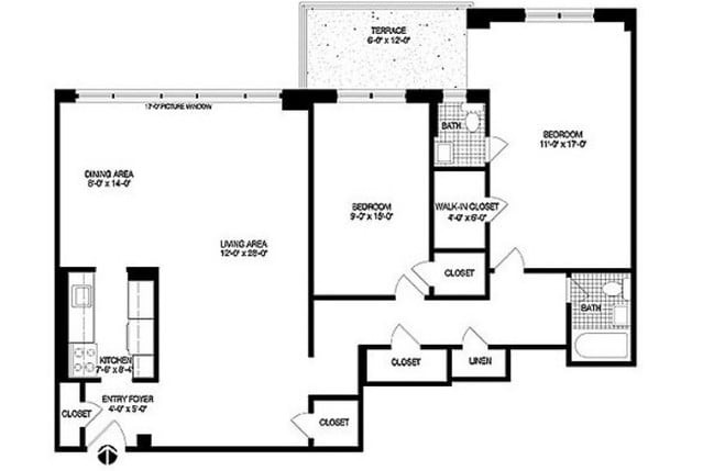 2BR/1.5BA - Briar Oaks