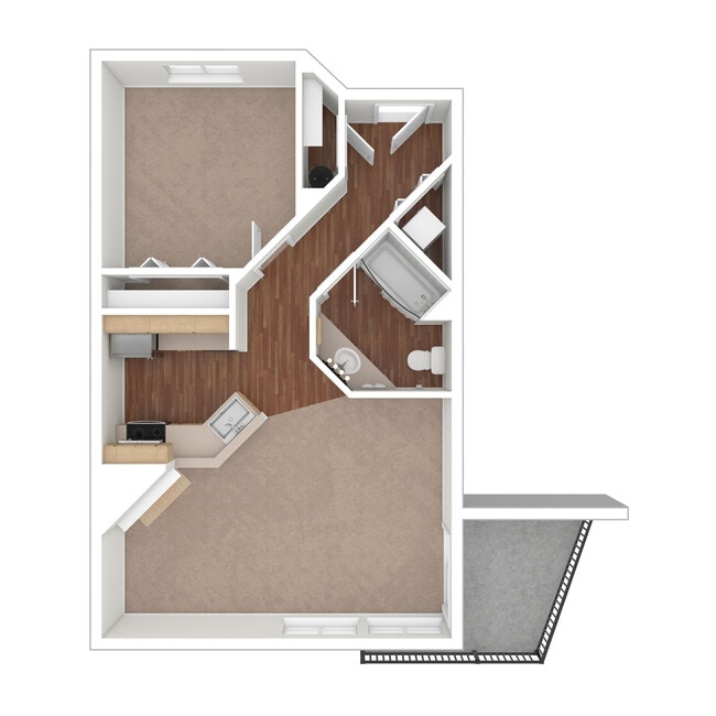 Floorplan - Sunset Summit Apartments