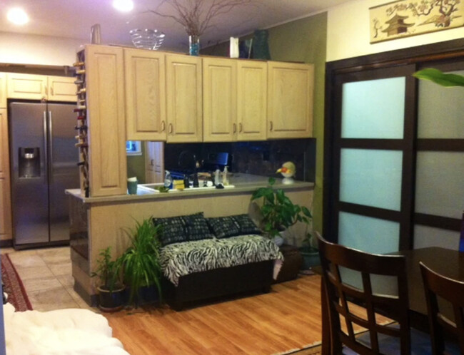 Dinning room to kitchen and custom Kitchen cabinets - 40 Oak St