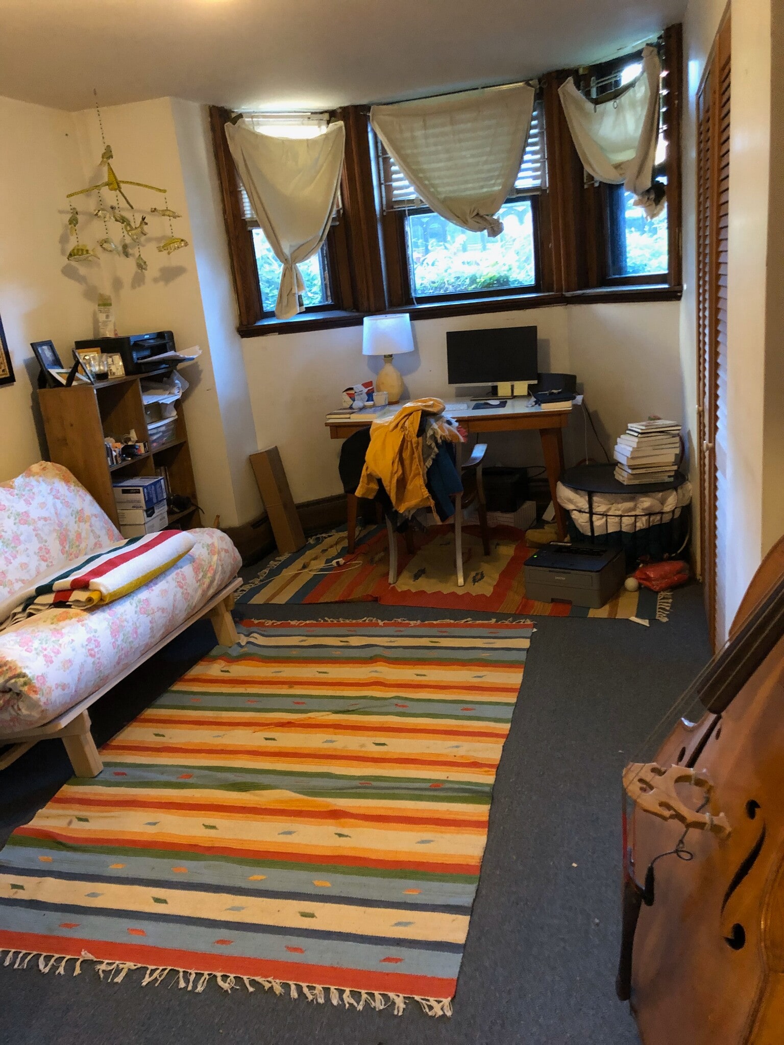 Front Bed as office - 13 Magazine St