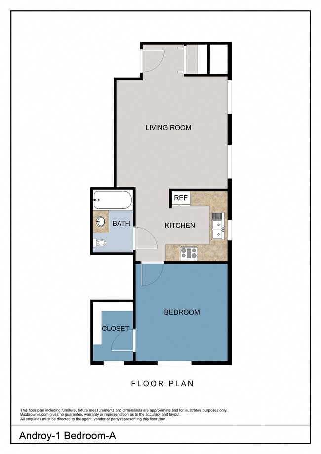 Floorplan - The Androy Apartments