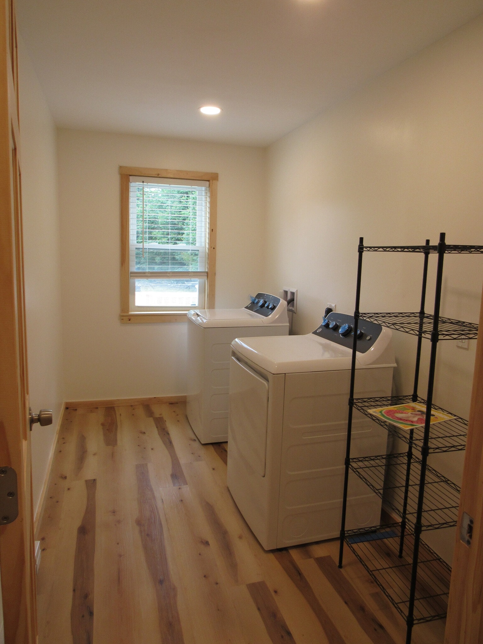 Large laundry room with brand new FULL SIZED washer and dryer - 57 River Rd