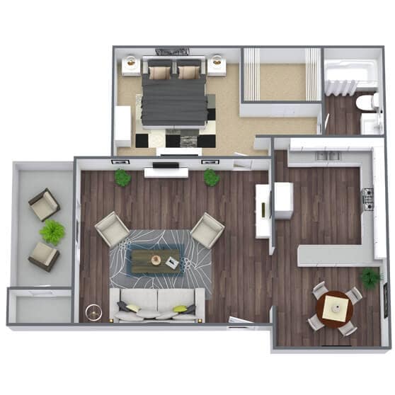 Floorplan - Accent on Sahara