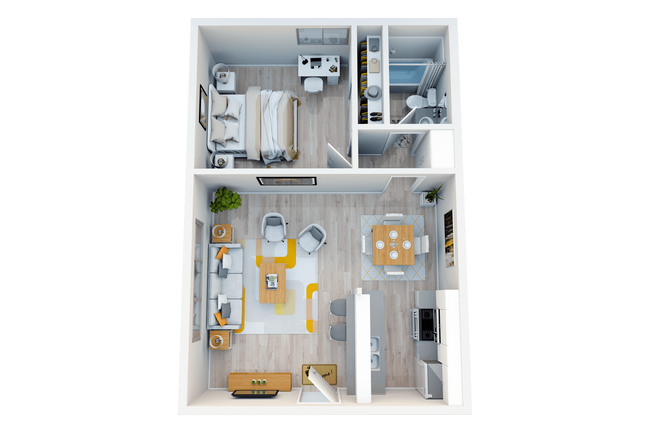 Floorplan - Executive House Apartments
