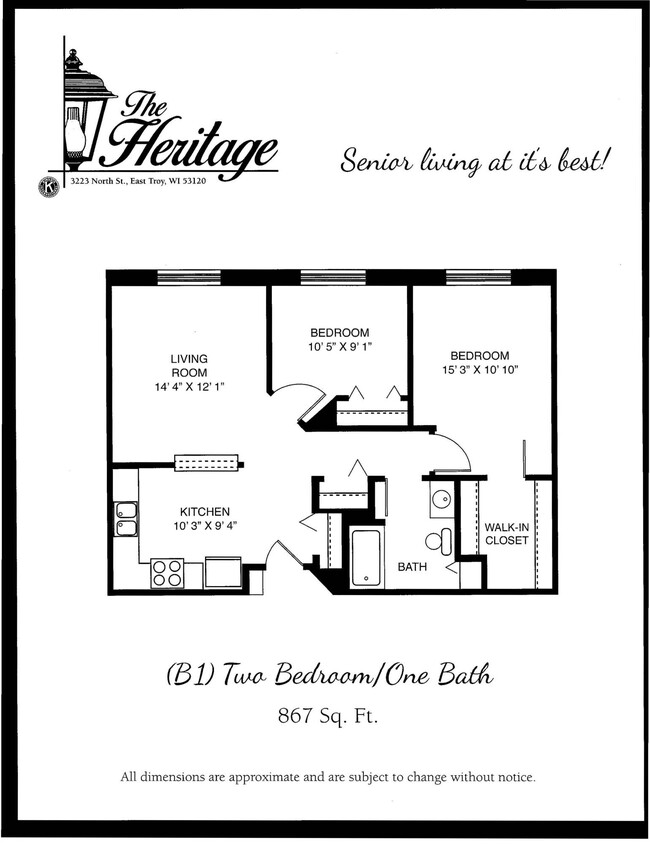 Floorplan - Kiwanis Heritage Inc