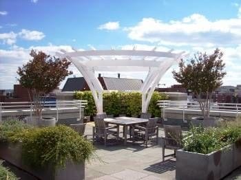 rooftop patio set has since been updated - 1300 13th St NW