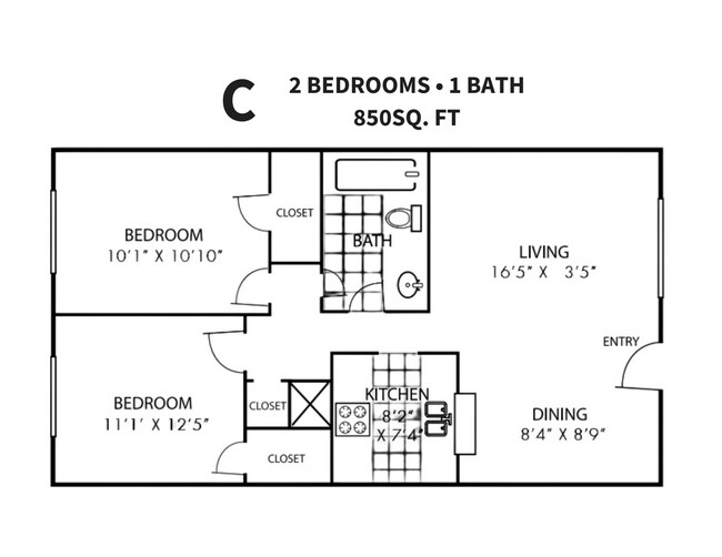 Ashford Westchase 2 Bed 1 Bath - Ashford Westchase