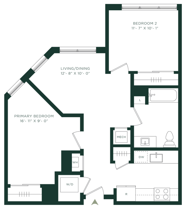 Floorplan - The Pearl at Station Bay