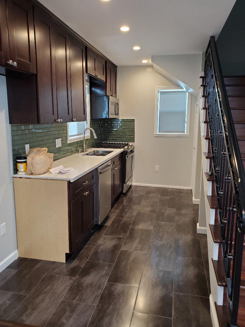 Kitchen area - 8023 Genesta Ave