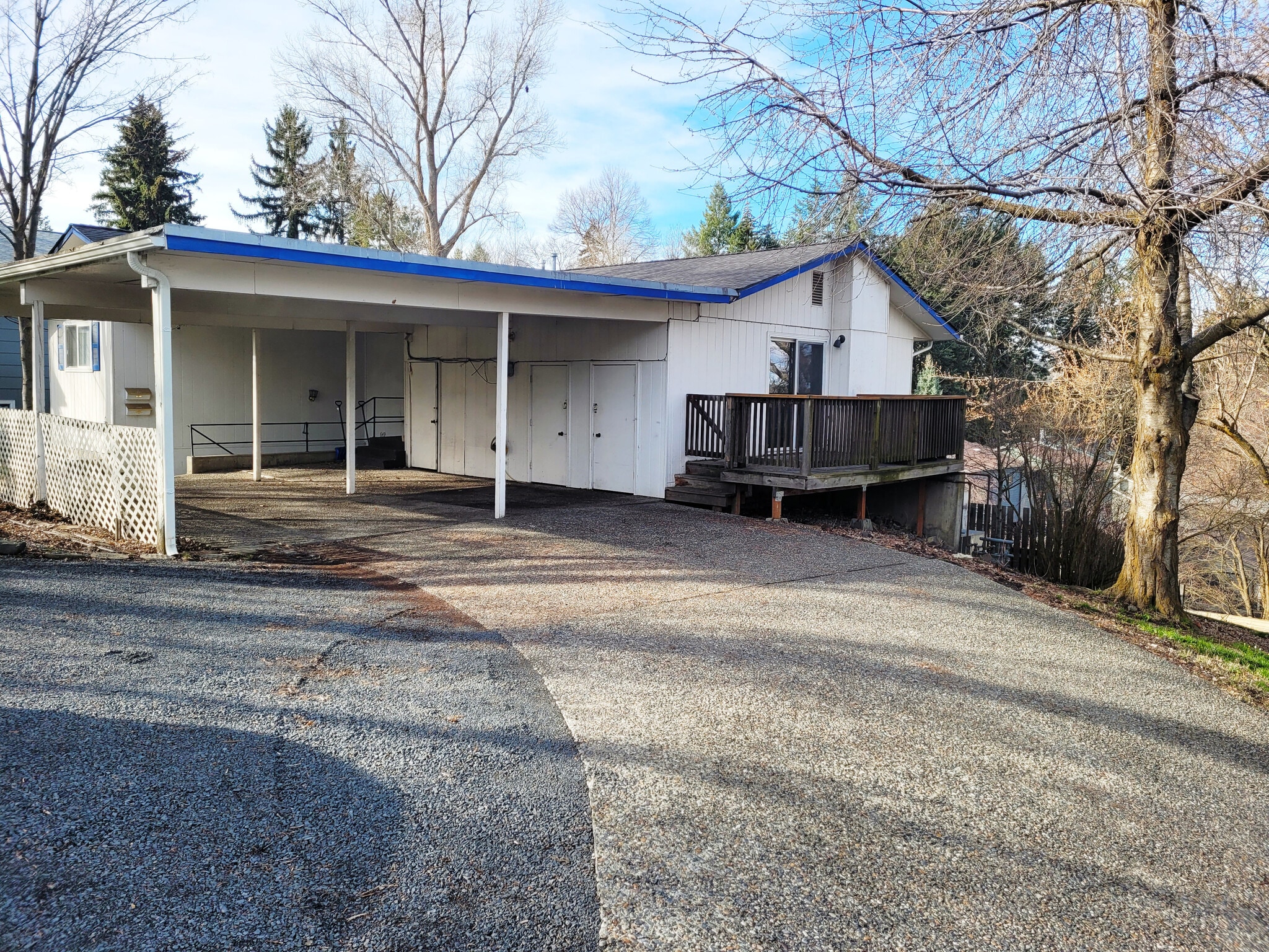 Exterior; North side with parking - 649 N Hayes St