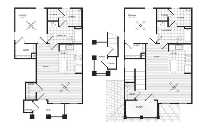 Floorplan - Grace Lake Townhomes