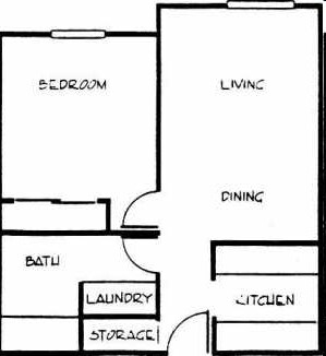 1BR/1BA - DeMark Apartments
