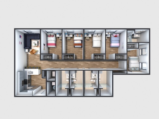 Floor Plan 5D - The Walk