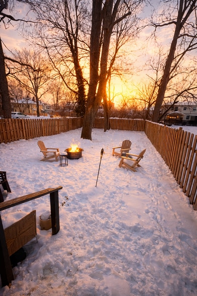 Fenced in backyard - 1283 E Fulton St