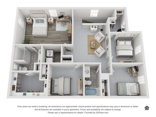 The Sutton floor plan SkyMor Geneva - SkyMor Geneva