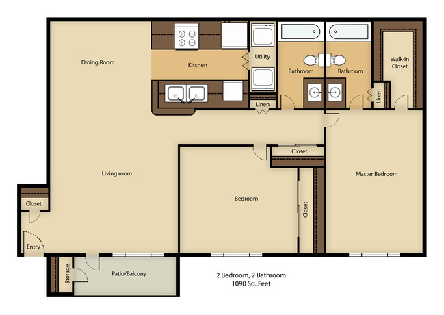 Floorplan - Cityscape Apartments