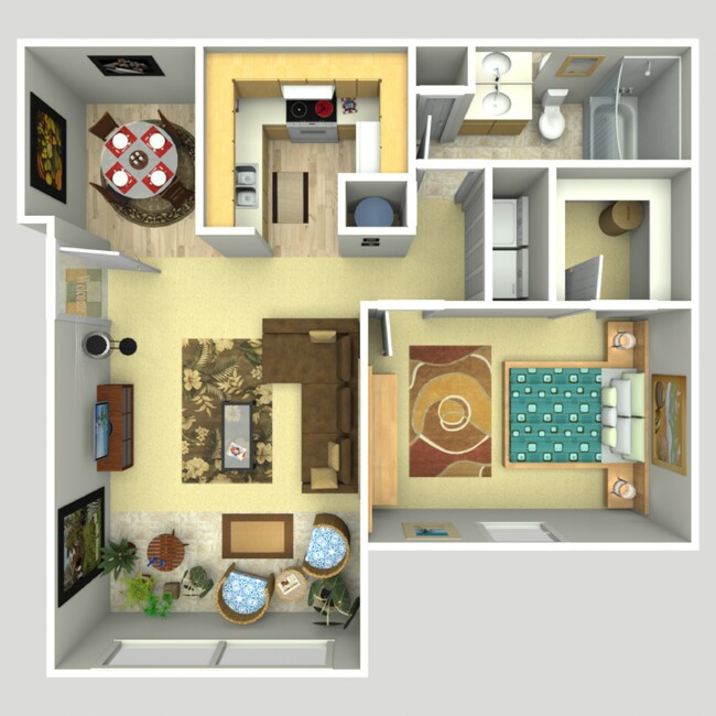 Floorplan - Magnolia Place at Stockbridge