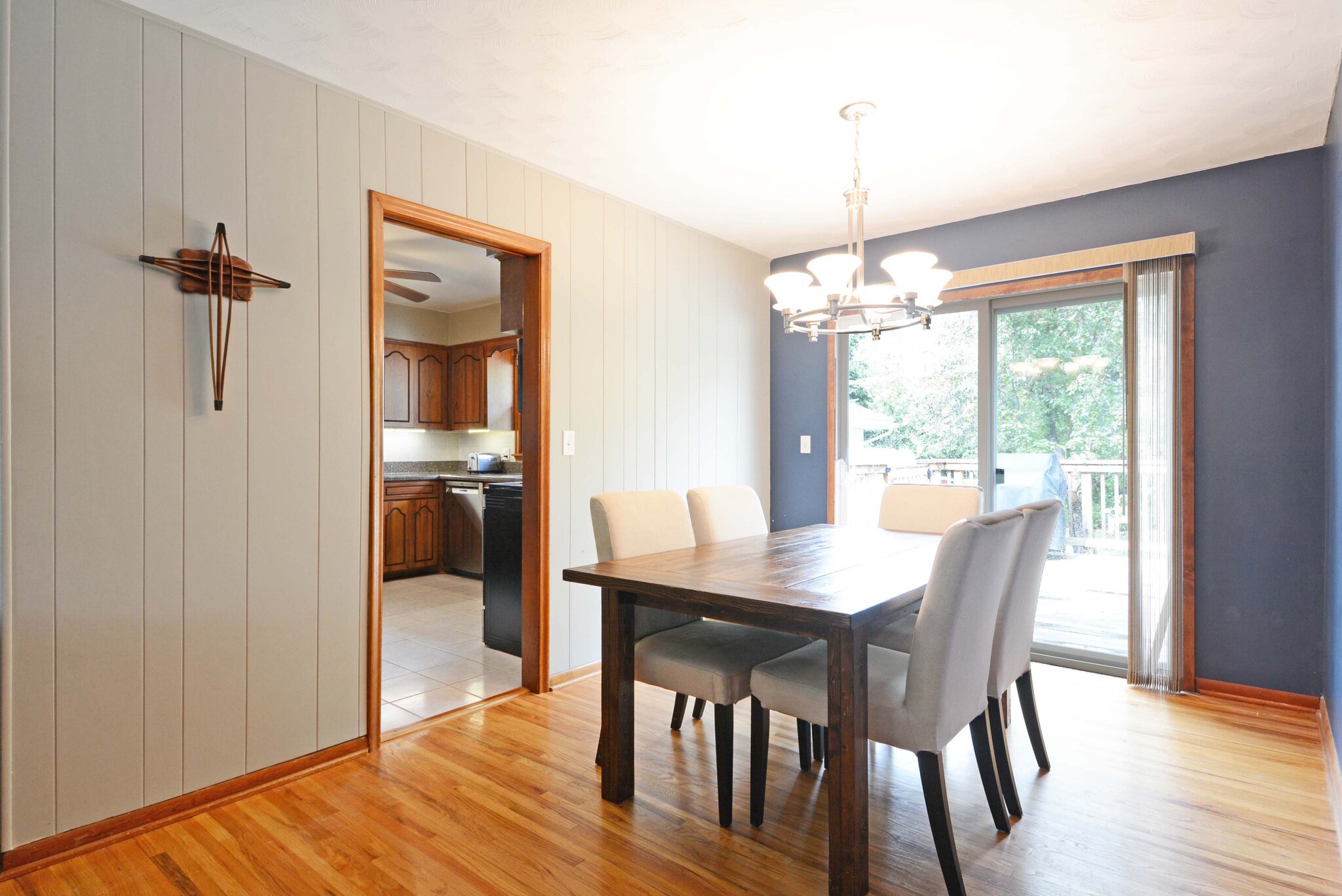Patio door to the large deck - 4239 Diamond Dr