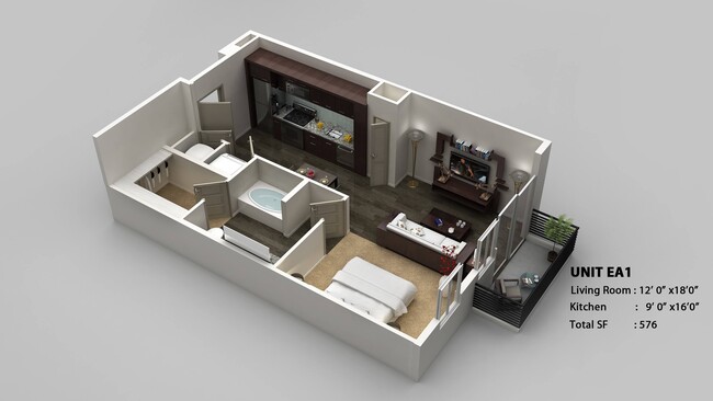 Floorplan - Infinity on Yorktown