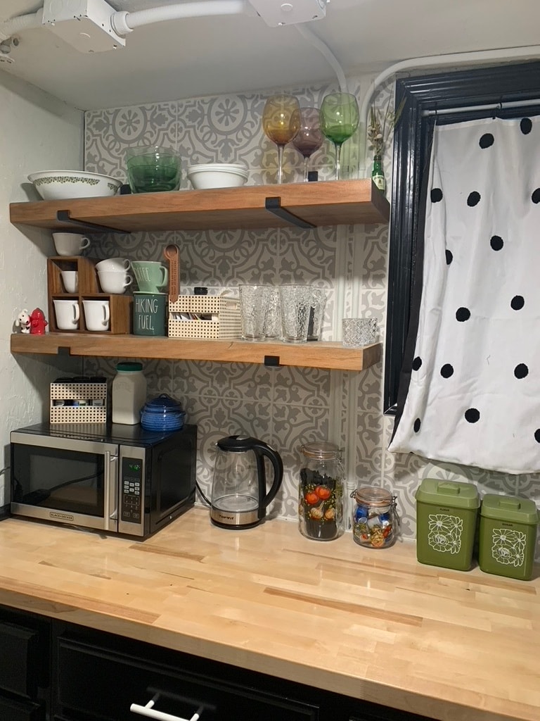 Kitchen space - Currently Unfinished - 1415 W 1st St