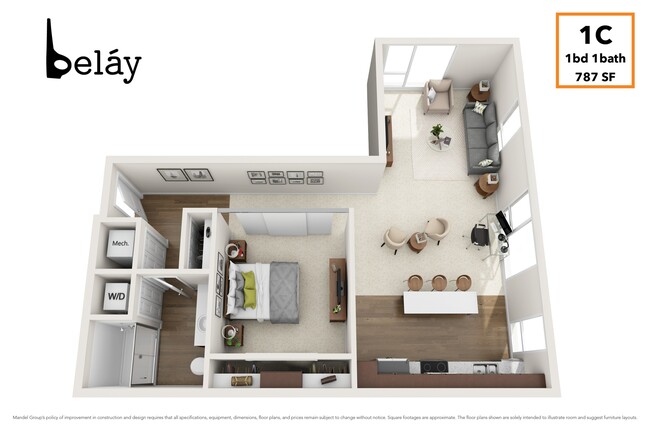 1C - Belay Apartments