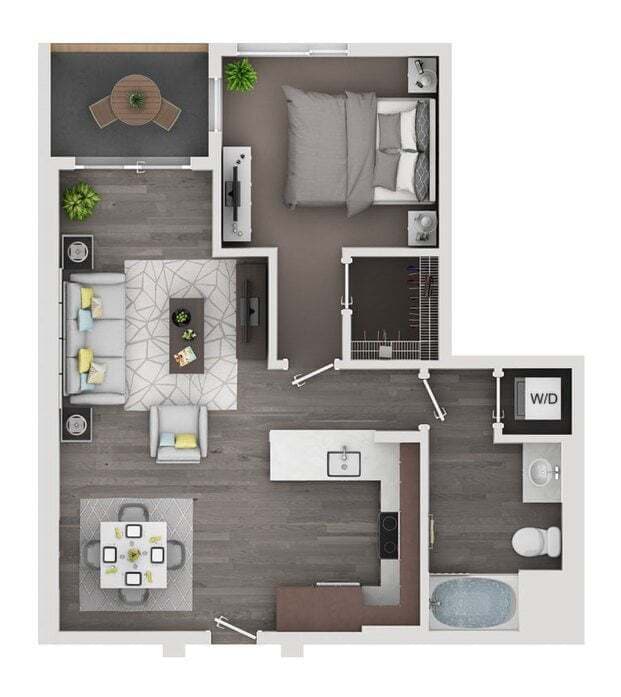 Floorplan - Fusion Encore Hollywood