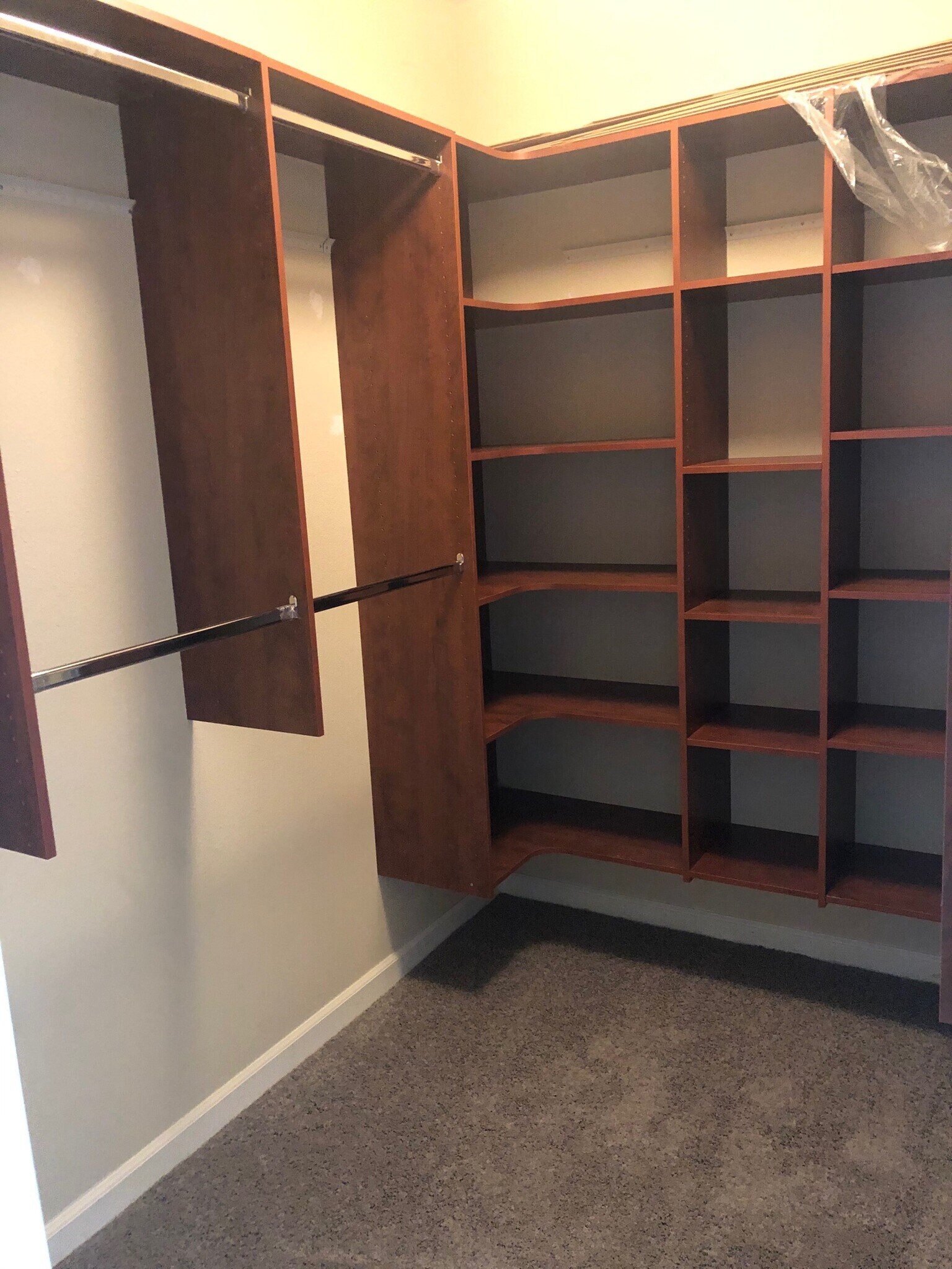 Master closet with built in - 322 E Central