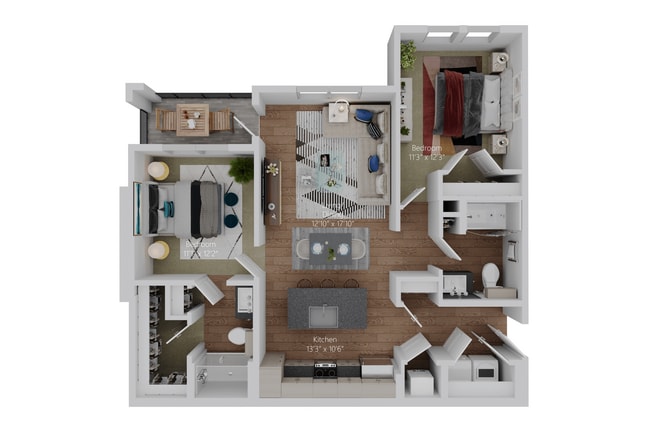 Floorplan - Stella Luxury Apartment Homes
