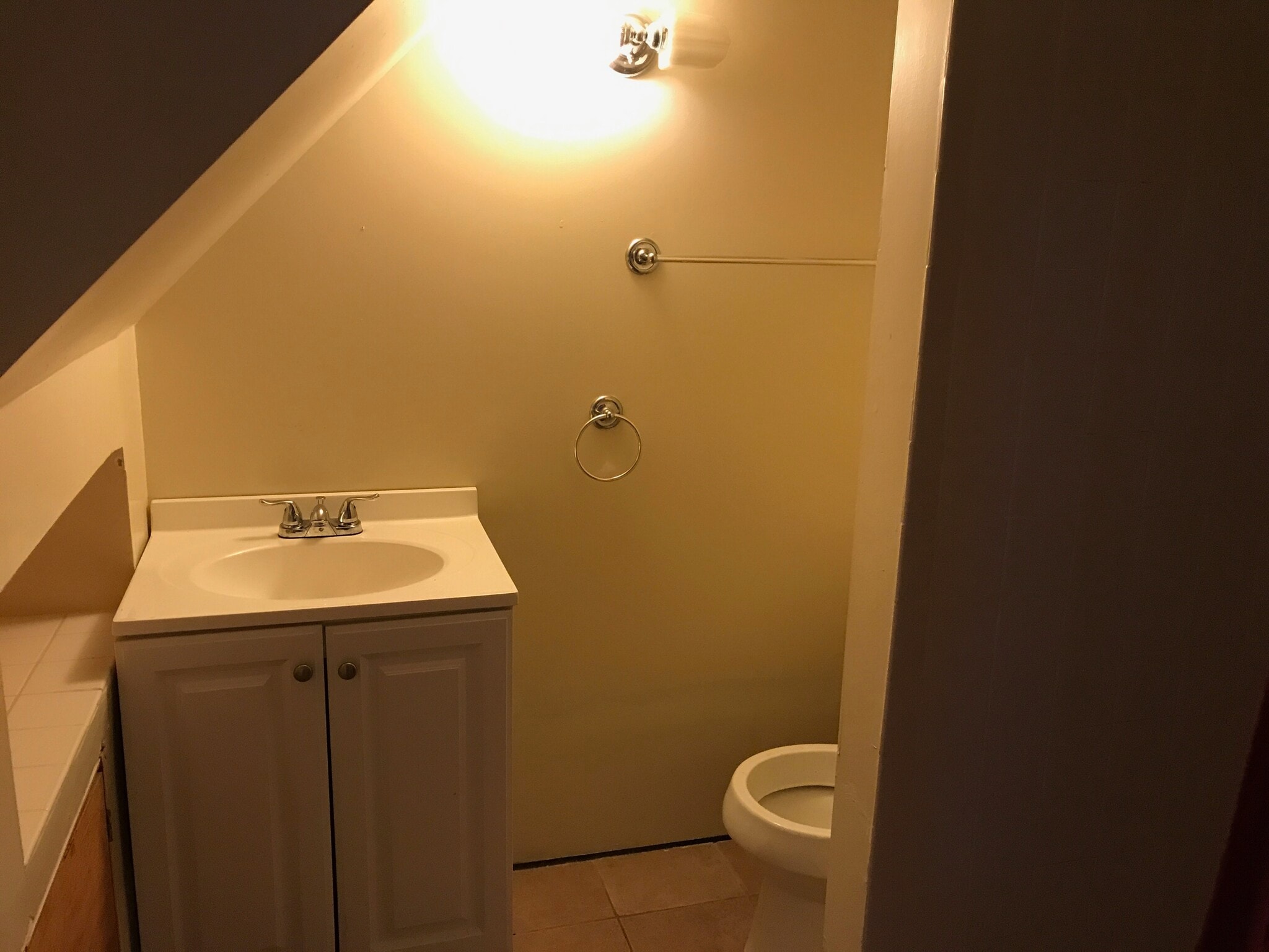 Basement bathroom - 23 south 6th avenue