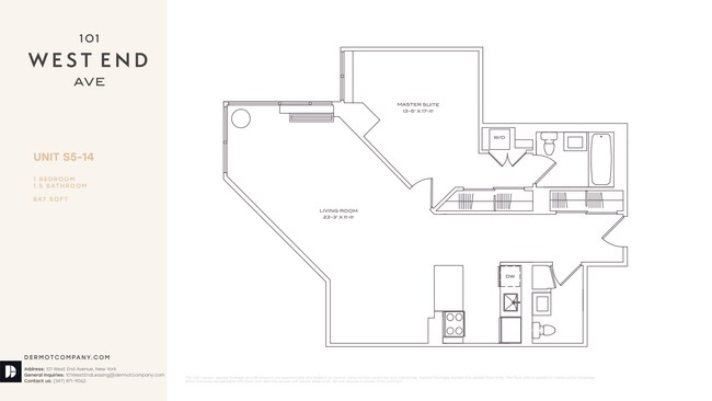 Floorplan - 101 West End Avenue