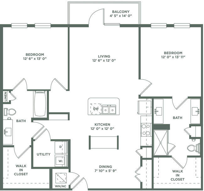 Floorplan - The Baldwin at St. Paul Square