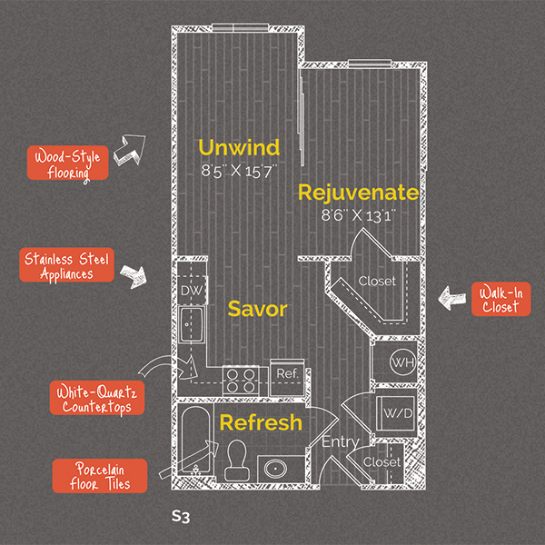 Floorplan - The Maxwell