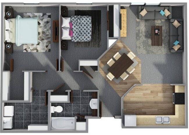Floorplan - Washington Heights Apartments