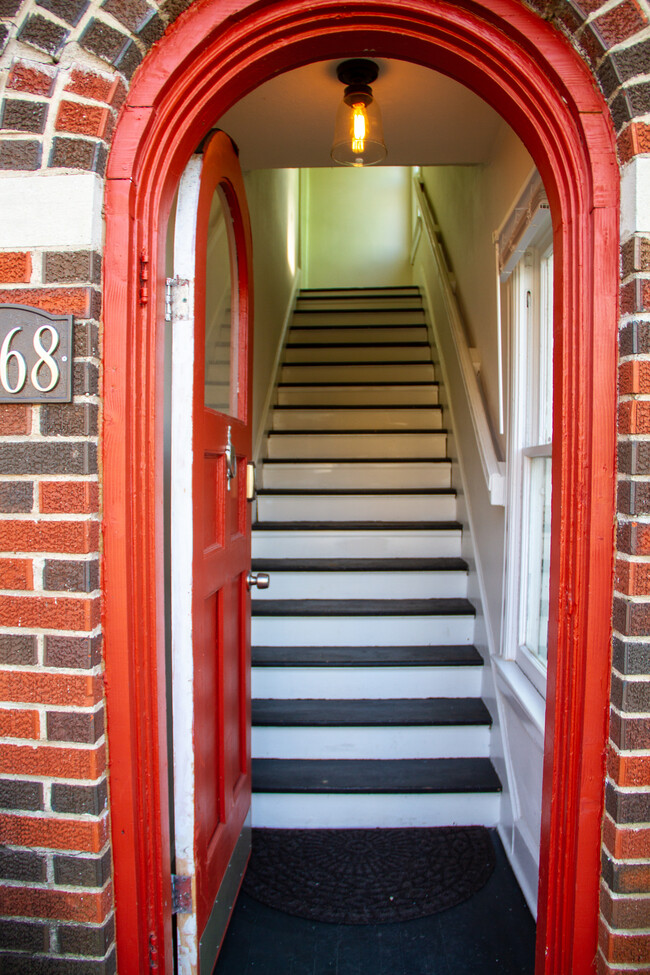 stairs to 2nd floor - 5968 Ross Ave