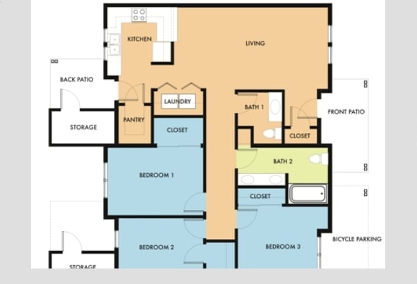 3BR/2BA - The MEWS at Cascadia Village