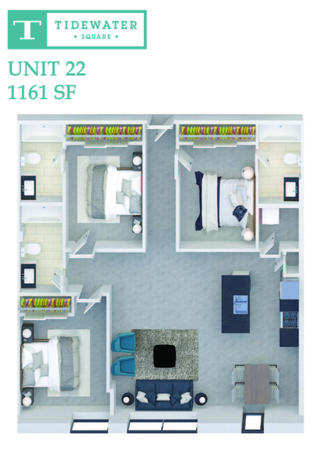 Floorplan - Tidewater Square