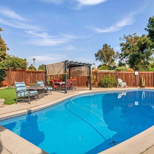 Pool and Turf in back - 3705 Putter Dr