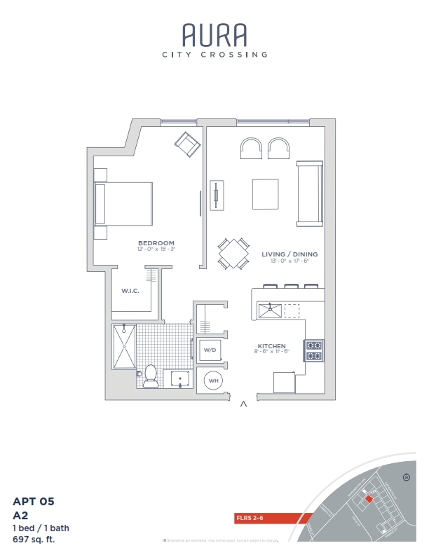 Floorplan - Aura at City Crossing