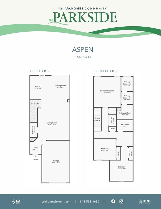Parkside - SQFT 1648 - Washington - Floorplan - Parkside