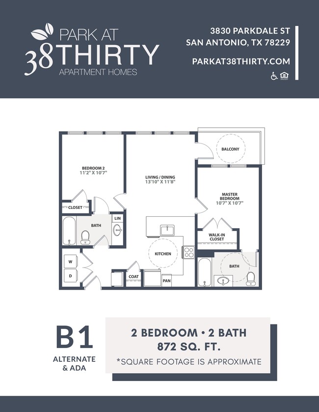 Floorplan - Park at 38Thirty