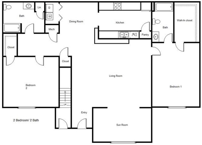 Floorplan - Redland Arms