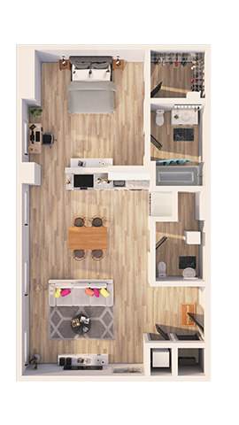Floorplan - Roosevelt Lofts