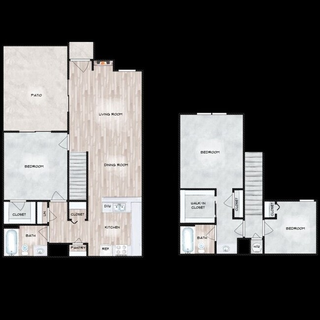 Building Photo - Remodeled 3 Bed / 2 Bath townhome at The B...