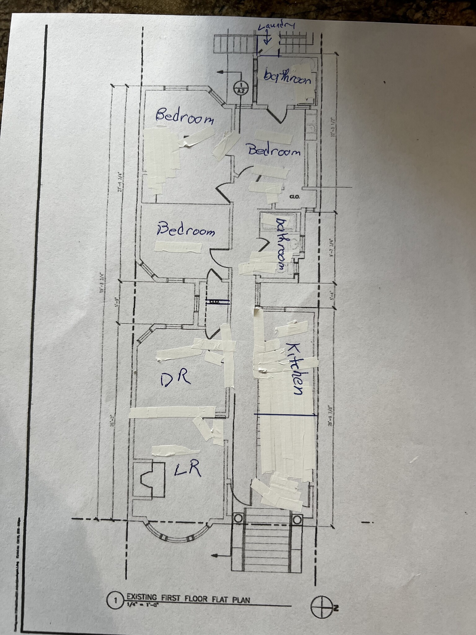 floor plan - 127 Steiner St