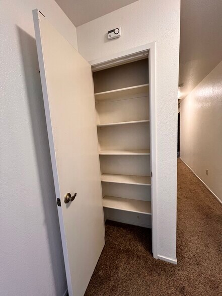 Hallway linen closet - 9012 Cornwall Dr