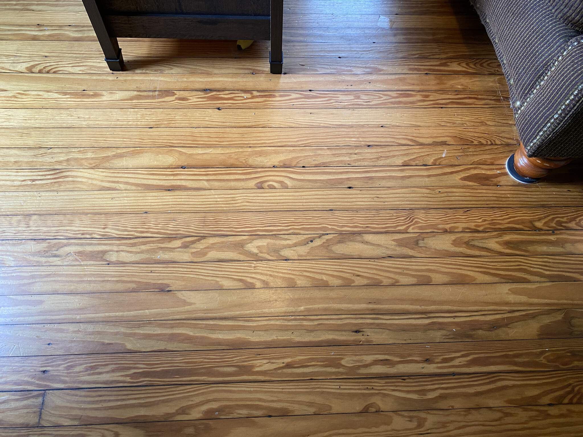 Refinished hardwood floors - 604 1/2 Ward Avenue N.E.